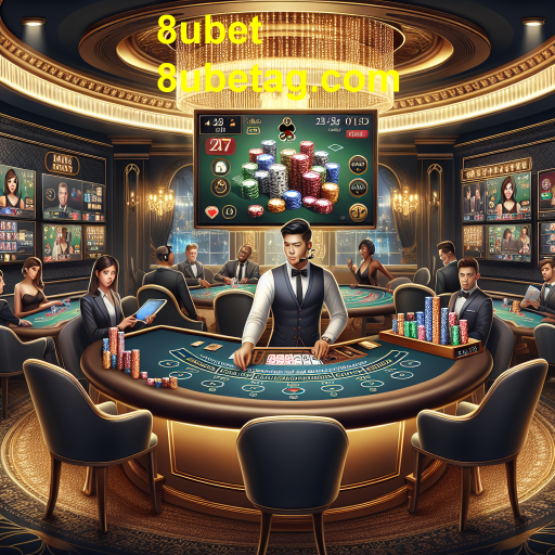 A Experiência Imersiva dos Jogos Ao Vivo no 8ubet